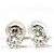 Autre Marque PT900 Platin-Stecker mit Diamanten - Ansicht 2