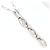 Autre Marque Collar de platino PT900 y diamantes - vista 2