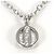Autre Marque Collana in platino PT850 con diamante - vista 3