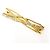 Autre Marque Ehering aus 18K Gelbgold mit Diamanten Golden