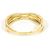 Autre Marque Ehering aus 18K Gelbgold mit Diamanten Golden - Ansicht 3