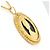 Autre Marque Collar de oro amarillo 18K con ónix Dorado - vista 2