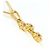Autre Marque Collana in oro giallo 18K con zaffiro D'oro - vista 2