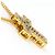 Autre Marque Collana in oro giallo 18K con diamante nero D'oro - vista 2