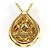 Autre Marque Collana in oro giallo 18K con diamante brown Marrone D'oro - vista 3