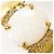 Autre Marque Bandring aus 18K Gelbgold mit Opal und Diamant Golden - Ansicht 2