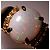 Autre Marque Bandring aus 18K Gelbgold mit Opal und Diamant Golden - Ansicht 3