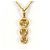 Autre Marque Collana in oro giallo 18K e diamanti D'oro - vista 3