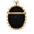 Autre Marque Collana in oro giallo 18K con cammeo in pietra D'oro - vista 3