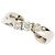 Autre Marque Anello fede in platino PT900 con diamante