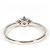 Autre Marque Platin-Diamant-Ehering - Ansicht 3