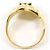 Autre Marque Anello fede in oro giallo 18K con diamante D'oro - vista 3