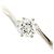 Autre Marque PT900 Platin-Ehering mit Diamant