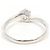 Autre Marque PT900 Platin-Ehering mit Diamant - Ansicht 4