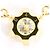 Autre Marque Halskette aus 18K Gelbgold mit Diamant Golden - Ansicht 5
