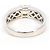 Autre Marque Bague Anneau en Platine avec Diamant Jaune - vue 4