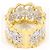 Autre Marque Anello fede con diamanti 18K D'oro - vista 4