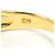 Autre Marque Anello a fascia in oro giallo 18K con diamante D'oro - vista 6