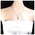 Autre Marque Collana in oro bianco 14K con zircone cubico D'oro - vista 5