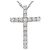 Autre Marque Collar elegante de platino con diamante