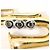 Autre Marque Collar de oro 18K con diamante Dorado - vista 4