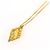 Autre Marque Colar elegante em ouro 18K com diamante Dourado - vista 3