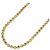 Autre Marque Collar de oro amarillo 18K con diamante marrón Castaño Dorado