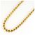 Autre Marque Collar de oro amarillo 18K con diamante marrón Castaño Dorado - vista 3