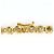 Autre Marque Collar de oro amarillo 18K con diamante marrón Castaño Dorado - vista 4