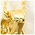 Autre Marque Halskette aus 18K Gelbgold mit Opal und Diamant Golden - Ansicht 5
