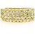 Autre Marque Bandring aus 18K Gelbgold mit Diamant Golden - Ansicht 2