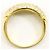 Autre Marque Bandring aus 18K Gelbgold mit Diamant Golden - Ansicht 3