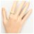 Autre Marque Bandring aus 18K Gelbgold mit Diamant Golden - Ansicht 7