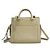 Autre Marque Saint Laurent East Side Smooth Leather Small Beige