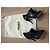 Stivaletti Fendi in denim e vernice nera peep-toe Nero Blu scuro - vista 11