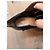 Stivaletti Fendi in denim e vernice nera peep-toe Nero Blu scuro - vista 12