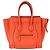 Céline Celine Luggage Grainy Leather Micro Red