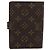 Copertina Agenda Louis Vuitton Monogram Canvas PM Marrone - vista 2