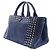 Prada Canapa Convertible Denim Medium con adornos de strass Azul - vista 2