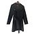 Autre Marque Cappotto in lana nero cinturato Comma