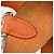 Hermès Hermes Mangeoire Clemence PM Laranja - vista 5