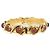Chanel Set Bracciali Vintage Gripoix e Logo CC D'oro - vista 4