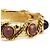 Chanel Set Bracciali Vintage Gripoix e Logo CC D'oro - vista 5