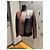 Céline Celine Chaqueta Biker de Cuero Borgoña con Detalle de Pitón Azul Burdeos - vista 11