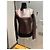 Céline Celine Chaqueta Biker de Cuero Borgoña con Detalle de Pitón Azul Burdeos - vista 13