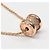 Bulgari Pendente Bvlgari B.Zero1 in oro rosa 18K con diamanti D'oro - vista 4