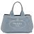 Prada Canapa Canvas Large Blue