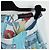 Louis Vuitton Paris 2054 Printed Silk Trousers White Blue Multiple colors - view 5
