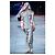Louis Vuitton Paris 2054 Printed Silk Trousers White Blue Multiple colors - view 7
