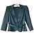 Coast Black Belted Peplum Blazer